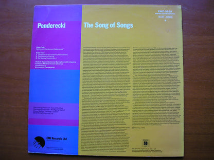PENDERECKI: THE SONG OF SONGS       POLISH RADIO ORCHESTRA / PENDERECKI        EMD 5529