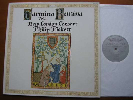 CARMINA BURANA     SONGS FROM THE 13th CENTURY MANUSCRIPT    PICKETT / NEW LONDON CONSORT    417 373