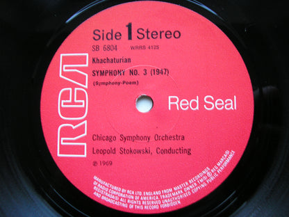 KHACHATURIAN: SYMPHONY No. 3 / RIMSKY-KORSAKOV: RUSSIAN EASTER FESTIVAL    MOFFO / CHICAGO SYMPHONY / STOKOWSKI     SB 6804