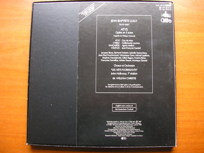 LULLY: ATYS      DE MEY / LAURENS / MELLON / GARDEIL / LES ARTS FLORISSANTS / CHRISTIE    3LP     HMC 1257-59