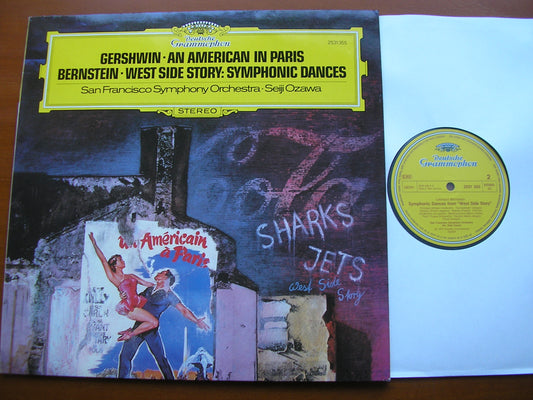 GERSHWIN: AN AMERICAN IN PARIS / BERNSTEIN: SYMPHONIC DANCES FROM WEST SIDE STORY / SAN FRANCISCO SYMPHONY / OZAWA    2531 355