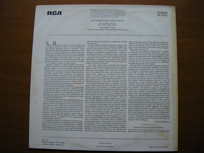 RACHMANINOV: THE TWO PIANO SONATAS     JOHN OGDON      SB 6793