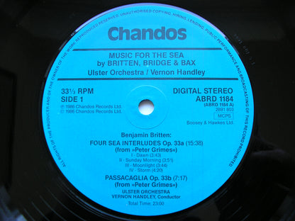 BRITTEN / BRIDGE / BAX: ORCHESTRAL WORKS        HANDLEY / ULSTER ORCHESTRA      ABRD 1184