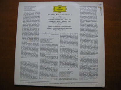 WAGNER: ORCHESTRAL MUSIC from Parsifal / Tannhauser / Lohengrin     MARKEVITCH / LAMOUREUX & JOCHUM / BAVARIAN RADIO SYMPHONY     136 479