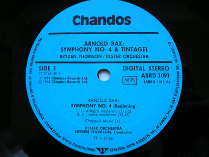 BAX: SYMPHONY No. 4 / TINTAGEL       THOMSON / ULSTER ORCHESTRA      ABRD 1091