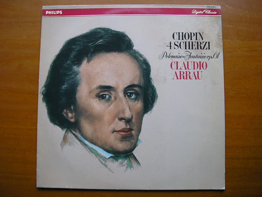 CHOPIN: FOUR SCHERZI / POLONAISE - FANTAISIE Op. 61    CLAUDIO ARRAU      412 610