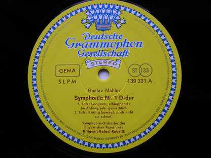MAHLER: THE NINE SYMPHONIES     SOLOISTS / KUBELIK / BAVARIAN RADIO SYMPHONY / BERLIN PHILHARMONIC       16 LP