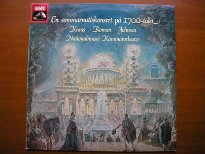 ROMAN / KRAUS / JOHNSEN: ORCHESTRAL MUSIC    STOCKHOLM CHAMBER ORCHESTRA / GENETAY     061 - 35584