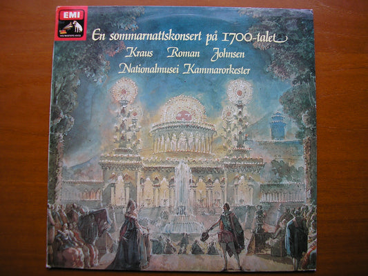 ROMAN / KRAUS / JOHNSEN: ORCHESTRAL MUSIC    STOCKHOLM CHAMBER ORCHESTRA / GENETAY     061 - 35584