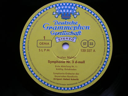 MAHLER: THE NINE SYMPHONIES     SOLOISTS / KUBELIK / BAVARIAN RADIO SYMPHONY / BERLIN PHILHARMONIC       16 LP