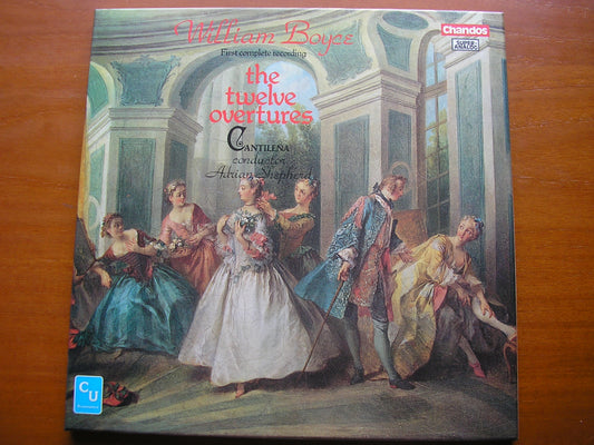 BOYCE: 12 SYMPHONIES     CANTILENA / ADRIAN SHEPHERD    DBR 2002