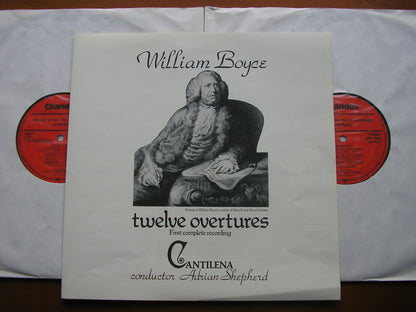 BOYCE: 12 SYMPHONIES     CANTILENA / ADRIAN SHEPHERD    DBR 2002