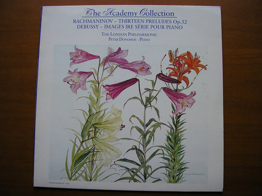 RACHMANINOV: THIRTEEN PRELUDES Op. 32 / DEBUSSY: IMAGES POUR PIANO    PETER DONOHOE      ACDM5