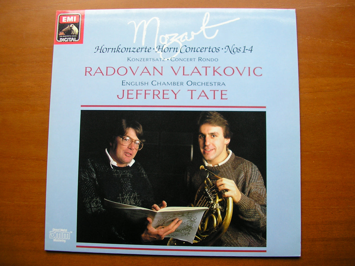 MOZART: HORN CONCERTOS Nos. 1 - 4       VLATKOVIC / ENGLISH CHAMBER ORCHESTRA / TATE    27 0536