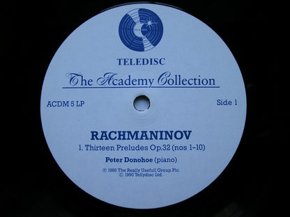 RACHMANINOV: THIRTEEN PRELUDES Op. 32 / DEBUSSY: IMAGES POUR PIANO    PETER DONOHOE      ACDM5