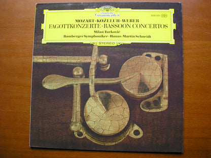 BASSOON CONCERTOS: MOZART / WEBER / KOZELUH       TURKOVIC / BAMBERG SYMPHONY / SCHNEIDT      2530 270
