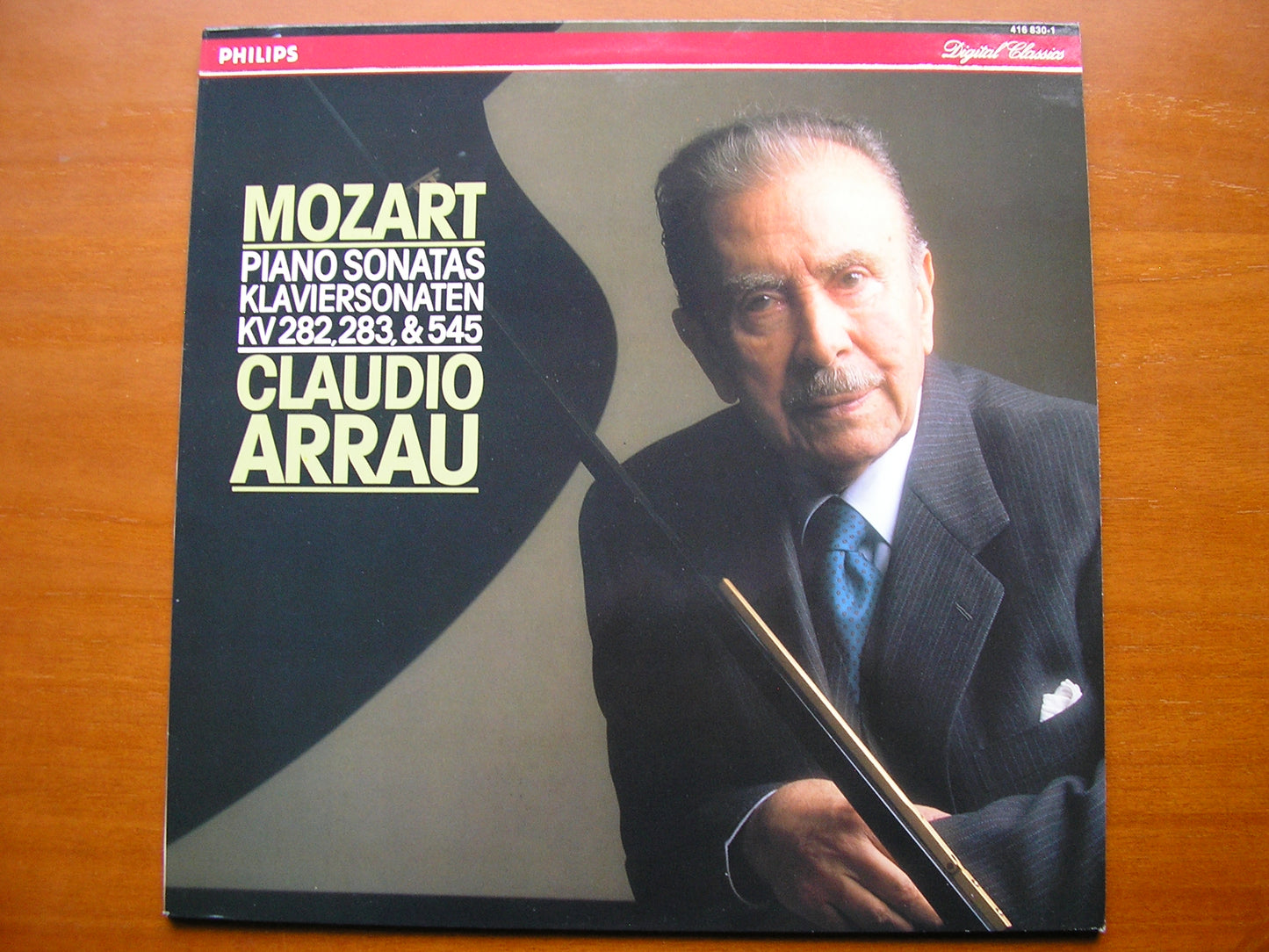 MOZART: PIANO SONATAS  K282 in E / K283 in G / K545 in C       CLAUDIO ARRAU       416 830
