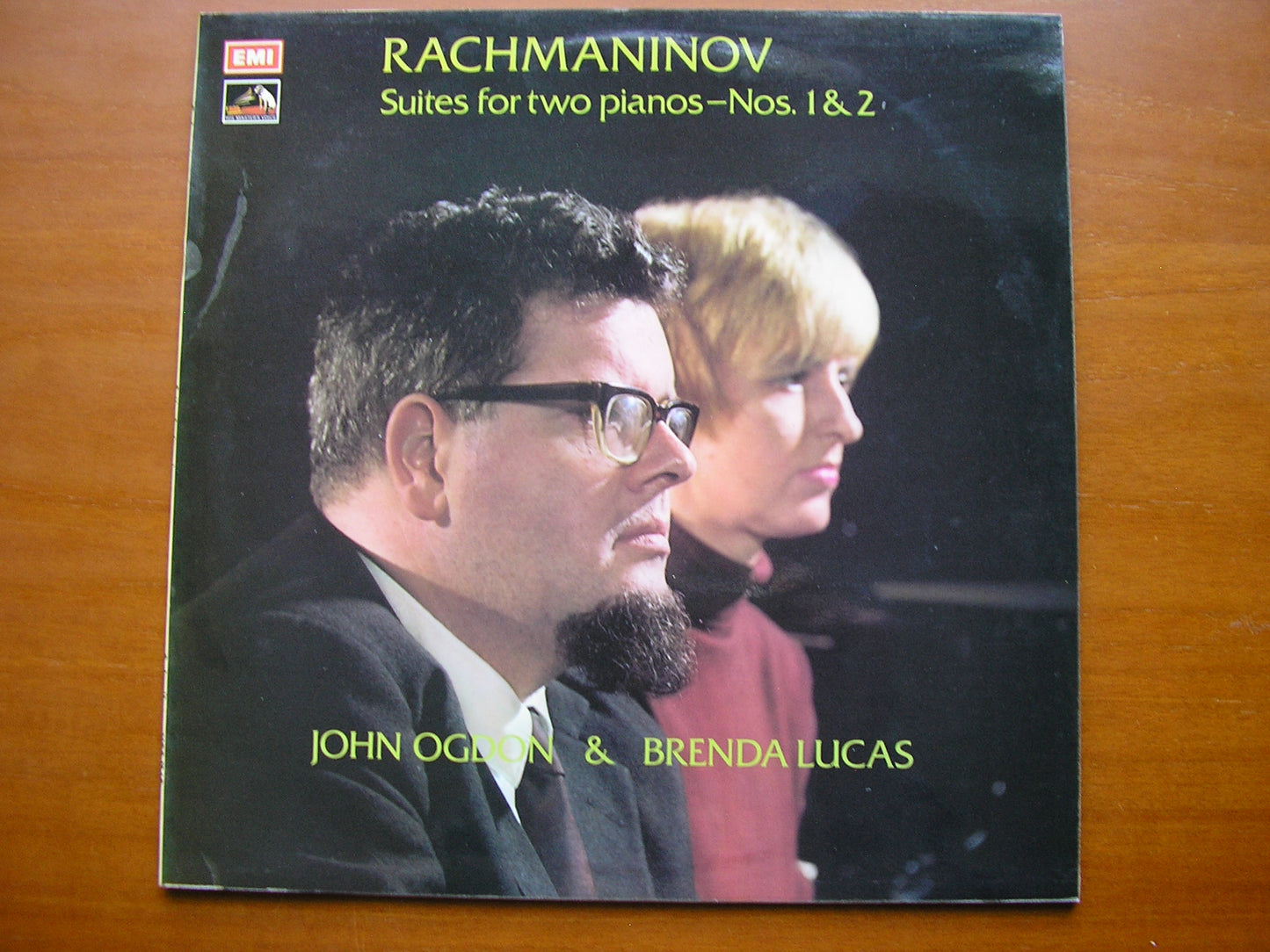 RACHMANINOV: SUITES Nos. 1 & 2 FOR TWO PIANOS      JOHN OGDON / BRENDA LUCAS     HQS 1340