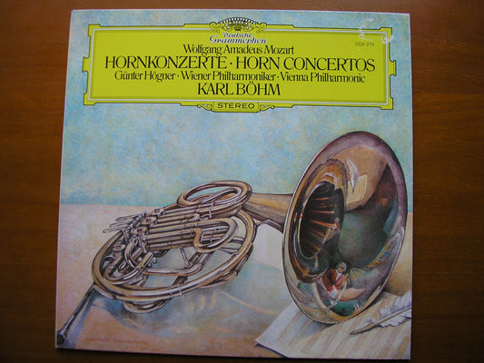 MOZART: HORN CONCERTOS Nos. 1 - 4      HOGNER / VIENNA PHILHARMONIC / BOHM      2531 274