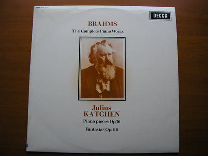 SXL 6118  BRAHMS: COMPLETE PIANO WORKS  Volume 2      JULIUS KATCHEN     ED1