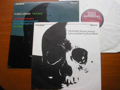 GERHARD: THE PLAGUE ALEC McCOWEN / NSOWDC / ANTAL DORATI DECCA HEADLINE HEAD 6