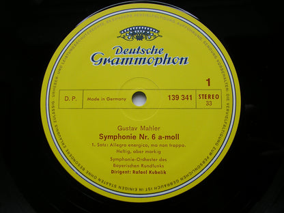 MAHLER: THE NINE SYMPHONIES     SOLOISTS / KUBELIK / BAVARIAN RADIO SYMPHONY / BERLIN PHILHARMONIC       16 LP