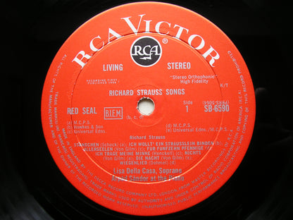 STRAUSS: SONGS   LISA DELLA CASA / ARPAD SANDOR     SB 6590