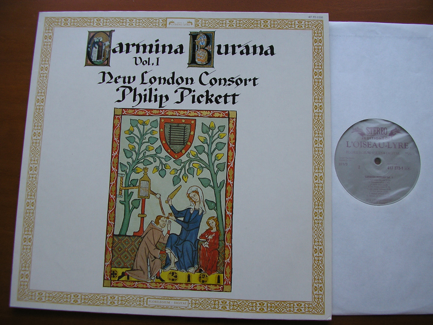 CARMINA BURANA: SONGS from the 13th Century Manuscript      PICKETT / NEW LONDON CONSORT      417 373
