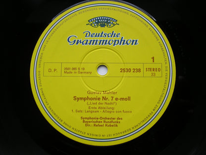 MAHLER: THE NINE SYMPHONIES     SOLOISTS / KUBELIK / BAVARIAN RADIO SYMPHONY / BERLIN PHILHARMONIC       16 LP