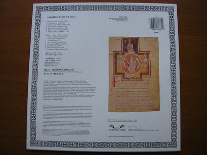 CARMINA BURANA: SONGS from the 13th Century Manuscript      PICKETT / NEW LONDON CONSORT      417 373