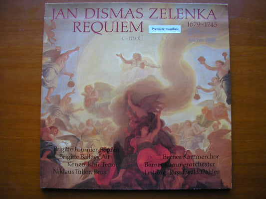 ZELENKA: REQUIEM     SOLOISTS / BERNE CHAMBER ORCHESTRA / DAHLER     D 8501