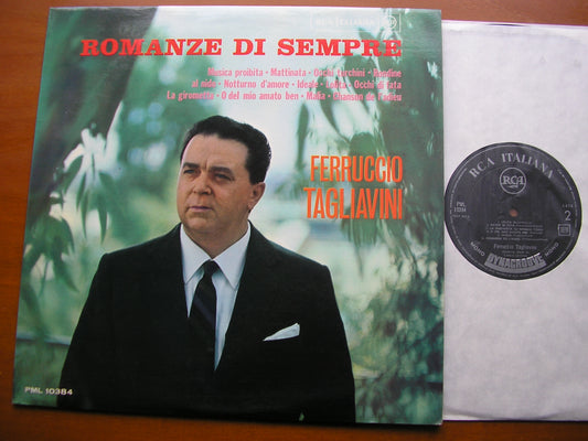 FERRUCCIO TAGLIAVINI SINGS ITALIAN SONGS: TOSTI / DENZA / DONAUDY / GASTALDON     PML 10384