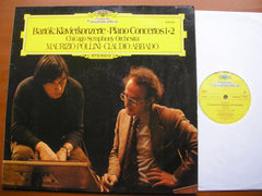 BARTOK: PIANO CONCERTOS Nos. 1 & 2     POLLINI / CHICAGO SYMPHONY / ABBADO     2530 901