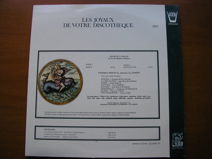 ADAM DE LA HALLE: LE JEU DE ROBIN ET MARION (1269)      ENSEMBLE PERCIVAL / ROBERT     ARN 38 588