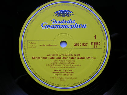 MOZART: FLUTE CONCERTO K313 / OBOE CONCERTO K314       TRIPP / TURETSCHEK / VIENNA PHILHARMONIC / BOHM     2530 527