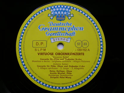 OBOE CONCERTOS: BELLINI / CIMAROSA / SALIERI / DONIZETTI      HOLLIGER / BAMBERG SYMPHONY / MAAG     139 152