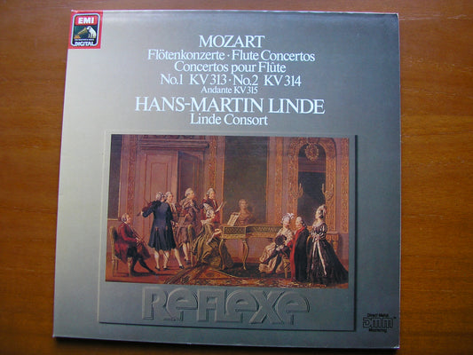 MOZART: FLUTE CONCERTOS Nos 1 & 2 / ANDANTE K315       LINDE / LINDE CONSORT      27 0427