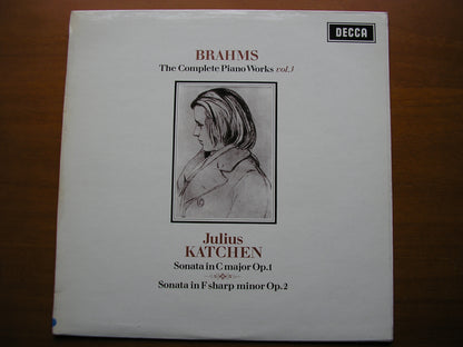 SXL 6129  BRAHMS: THE COMPLETE PIANO WORKS  Volume 3    JULIUS KATCHEN     ED1