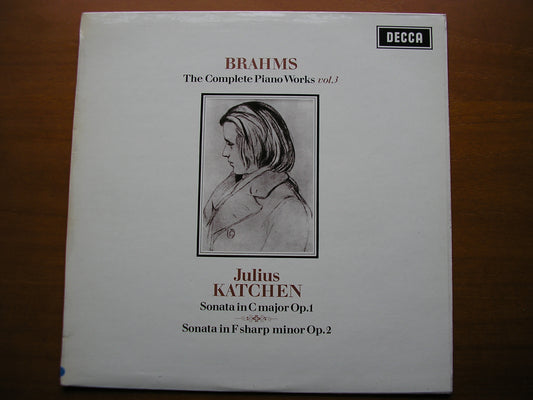 SXL 6129  BRAHMS: THE COMPLETE PIANO WORKS  Volume 3    JULIUS KATCHEN     ED1