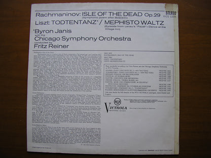 RACHMANINOV: ISLE OF THE DEAD / LISZT: TODTENTANZ / MEPHISTO WALTZ     JANIS / CHICAGO SYMPHONY / REINER     VICS 1205