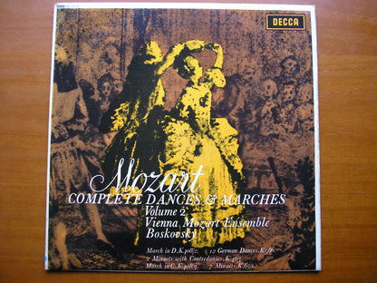 SXL 6132  MOZART: COMPLETE DANCES & MARCHES  Volume 2      BOSKOVSKY / VIENNA MOZART ENSEMBLE     ED1