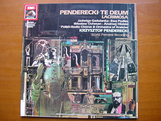 PENDERECKI: TE DEUM / LACRIMOSA      SOLOISTS / KRAKOW RADIO ORCHESTRA / PENDERECKI     1436231