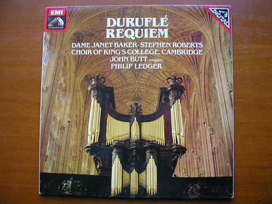DURUFLE: REQUIEM    SOLOISTS / KING'S COLLEGE CHOIR CAMBRIDGE / MOTETS: TANTUM ERGO / TU  ES PETRUS      LEDGER    ASD 4086