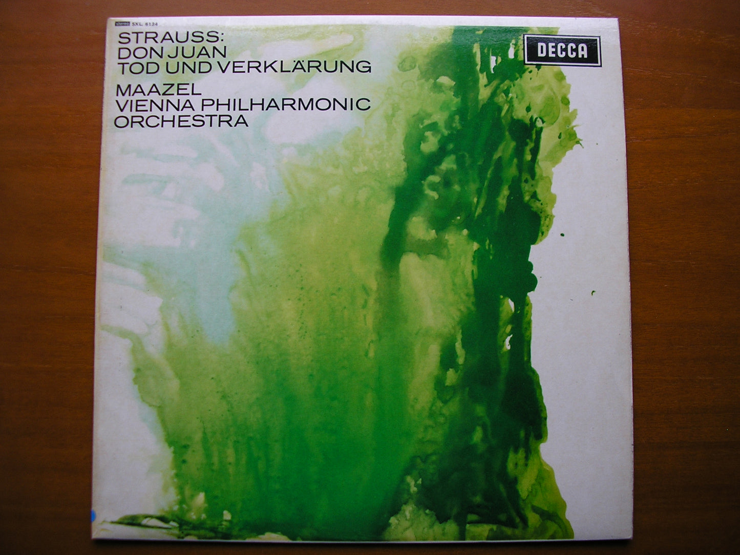 SXL 6134  STRAUSS: DON JUAN / TOD UND VERKLARUNG      MAAZEL / VIENNA PHILHARMONIC      ED1