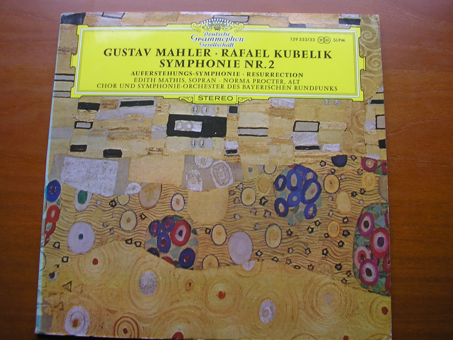 MAHLER: SYMPHONY No. 2 'Resurrection'     MATHIS / PROCTER / BAVARIAN RADIO SYMPHONY / KEBELIK    139 332 / 3