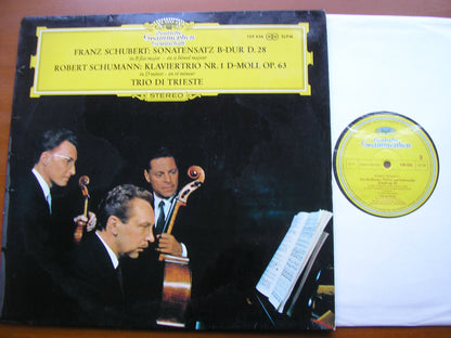 SCHUBERT: SONATA MOVEMENT  D28  / SCHUMANN: PIANO TRIO No. 1  Op. 63      TRIO DI TRIESTE      139 434