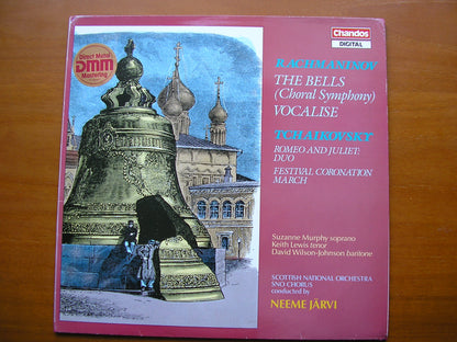 RACHMANINOV: THE BELLS / TCHAIKOVSKY: ROMEO & JULIET DUO / FESTIVAL CORONATION MARCH     SOLOISTS / SNO / JARVI      ABRD 1187