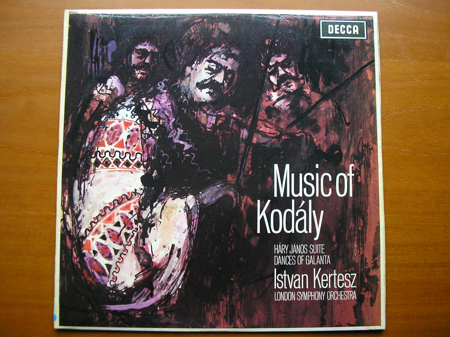 SXL 6136  KODALY: DANCES OF GALANTA / HARY JANOS SUITE      KERTESZ / LONDON SYMPHONY     ED1