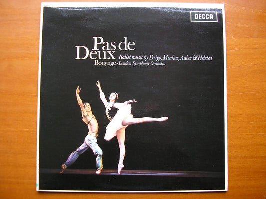 SXL 6137  PAS DE DEUX: BALLET MUSIC BY DRIGO / MINKUS / AUBER / HELSTED       BONYNGE / LONDON SYMPHONY    ED2