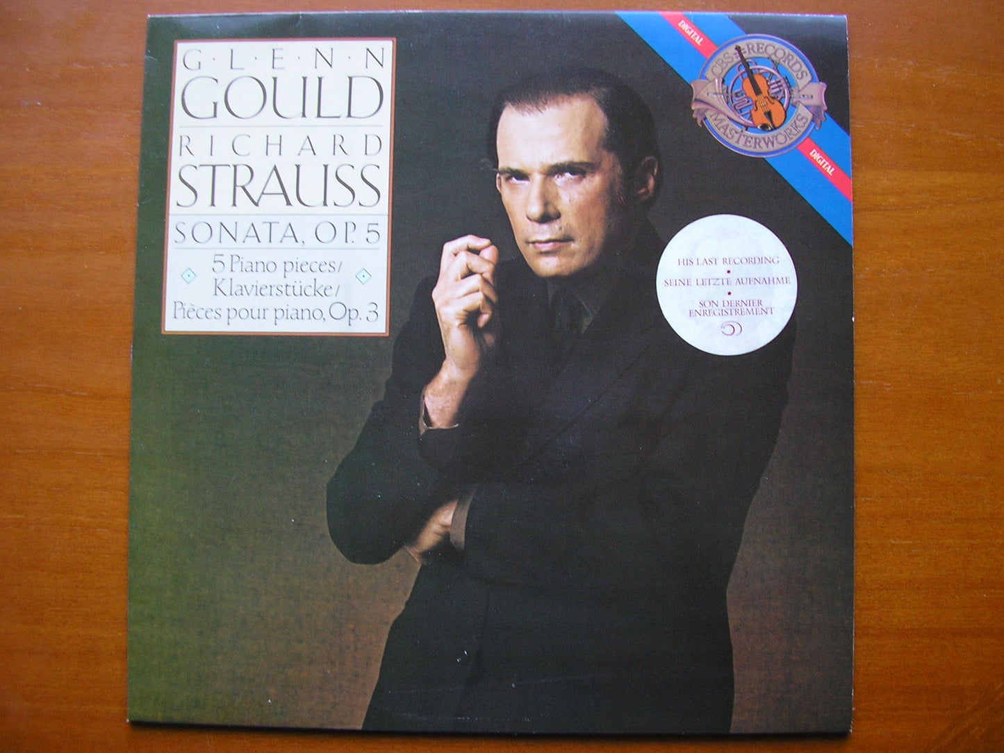STRAUSS: PIANO SONATA Op. 5 / PIANO PIECES Op. 3      GLENN GOULD      D 38659